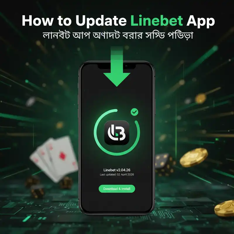 লাইনবেট অ্যাপ আপডেট করার পদ্ধতি ২০২৬