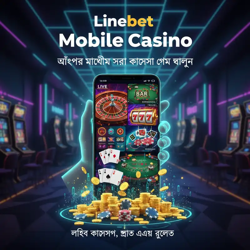 Linebet Mobile Casino Games and Features